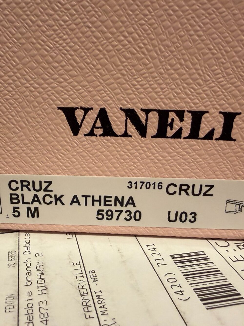 Vaneli Cruz Black Athena 5M